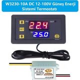Yate10 W3230 DC12-100V 10A Güneş Paneli Termostatı