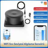 Yate10 Wifi Ip65 Su Geçirmez Ultrasonik Akıllı Sıvı Seviye Monitörü Alarm Özellikli