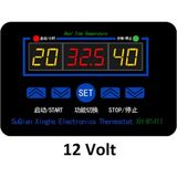 YATE10 XH-W1411 12V Dijital Termostat/zaman Rölesi