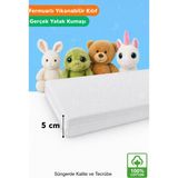 Yatella %100 Organic Cotton Full Ortopedik 5 cm Kalınlık Bebek Oyun Parkı,park Yatak ve Beşik Yatağı - 45 x 80 cm