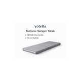 yatella Katlanır Micro Cotton Sünger Yer Yatağı ve Minderi 10 cm 18 DNS Orta Sertlik Sünger