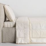 Yatsan Maison Wool Touch Ince Yorgan - Beyaz - 155 x 215 cm