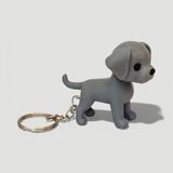 Yavru Danimarkalı Köpek Anahtarlık ve Biblo, PLA Malzeme, 3D Baskı