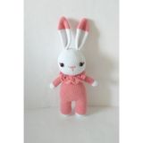 Yavruağzı Miniş Tavşan Uyku Arkadaşı Amigurumi Organik Oyuncak