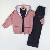 Yavrucak Kapşon Ceketli 9-12 Yaş Kız 3lü TAKIM-7062594 - Pembe - 10 Yaş
