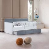 Yavrulu Karyola, Mira Yavrulu Montessori Karyola + 1 Adet Comfort Yatak Ceviz 90 X 190