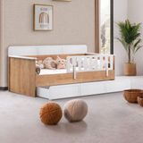 Yavrulu Karyola, Mira Yavrulu Montessori Karyola + 1 Adet Comfort Yatak Gri 90 X 190