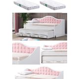 Yavrulu Yatak, Eymen Yavrulu Karyola - Pembe + 2 Adet Comfort Yatak