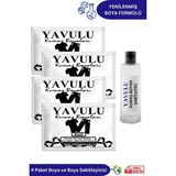 Yavulu 4AD Siyah Kumaş Boyası Tekstil Boyası Katı Formda 12 gr Giysi Boyası