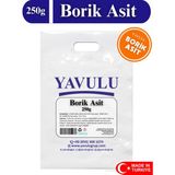 Yavulu Borik Asit (Acide Borique) Gyn Borik Asit %99,99 Saf 250GRAM