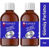 Yavulu Gümüş Cilası / Gümüş Parlatıcısı / Altın Parlatıcısı / Takı Parlatıcısı / Silver Shine 90 Gr (2 Adet)