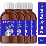 Yavulu Gümüş Cilası / Gümüş Parlatıcısı / Altın Parlatıcısı / Takı Parlatıcısı / Silver Shine 90 Gr (4 Adet)