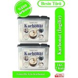 Yavulu Karbonat (Ingiliz) Sodyum Bikarbonat Besin Türü Karbonat 1kg (Iki Kutu) Özel Kutusunda - 2 kg