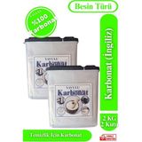 Yavulu Karbonat (Ingiliz) Sodyum Bikarbonat Besin Türü Karbonat 2kg (Iki Kutu) Özel Kutusunda - 4 kg