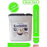 Yavulu Karbonat (Ingiliz) Sodyum Bikarbonat Besin Türü Karbonat 2kg Özel Kutusunda - 2 kg
