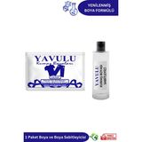 Yavulu Lacivert Kumaş Boyası 1AD Katı Formda Tekstil Boyası ile Boyama Kolaylığı