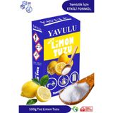 yavulu Limon Tuzu 100Gr (Toz Form İnce Tane) Sitrik Asit Toz Temizleyici Etki