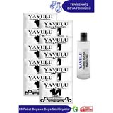 Yavulu Siyah Kumaş Boyası / Tekstil Boyası / Giysi Boyası / Toz Kumaş Boyası 10AD.