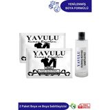 Yavulu Siyah Kumaş Boyası / Tekstil Boyası / Giysi Boyası / Toz Kumaş Boyası 2 Adet
