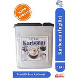 Yavulu Temizlik Için Karbonat Sodyum Bikarbonat Tüm Yüzeyler Için Saf Karbonat 2kg - Bayaz