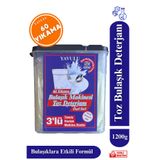 Yavulu Toz Bulaşık Makinesi Deterjanı Üçlü Etki Özel Kapaklı Kutu 1.2kg 60 Yıkama Granül Bulaşık Deterjanı