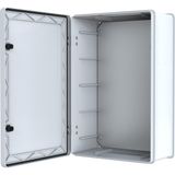 Yavuz Abs Pano 40 x 60 x 24.2 cm Taban Saclı IP65 Plastik Pano Montaj Plakalı Elektrik Kutusu Pano D - 40 x 60 x 24,2 cm