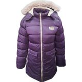 Yavuz Fmf Company F01479 Çocuk Kız Şişme Dolum Kapüşonlu Kaban - F01479 - Mor - 14 Yaş