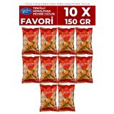 Yavuz Süt Mamülleri Favori 10'lu Çift Fırınlanmış Kuru Büyük Peynirli Tescilli Kemalpaşa Tatlısı Avantaj Seti 10x 150gr
