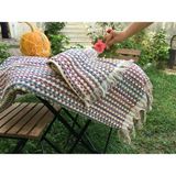 Yavuz Tekstil Banyo Havlusu 2 Li Takım Harlequin Model %100 Pamuk - 50 x 70 cm - Renkli