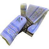 Yavuz Tekstil Banyo Havlusu 3'lü Takım Sarı Model - 70 x 140 cm - Beyaz - Sarı