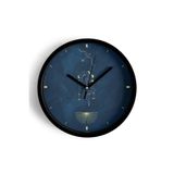 Yay Burcu - Burçlar Modern Duvar Saati - 35cm - Önü Camlı Siyah Kasa - Sessiz Mekanizma, JH0918S35SKP