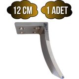 Yay Krom 12CM Metal Ayak Masa Dolap ve Mobilya AYAĞI(KROM)(12CM)(METAL) - 12cm - 1 ADET