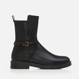 Yaya By Hotiç 01BOY285190A100 SIYAH Kadın Düz Bot