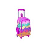 Yaygan Çanta Coral High Original Işıklı Tekerlekli Okul Çantası, Dondurma Rengi