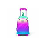Yaygan Çanta Coral High Renkli Çekçekli Okul Çantası, LED Aydınlatmalı, 25x18x38 cm