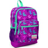 Yaygan Çanta Yaygan Coral High Peri Desenli Mor Sırt Çantası 23109 - Standart - Renk