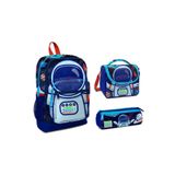Yaygan Coral High 23724 İlkokul Sırt Çantası, Beslenme Çantası, Kalem Kutusu 3'lü Set, Renkli