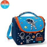 Yaygan Coral High Astronot Desenli Lacivert Mavi Thermo Beslenme Çantası 5 Litre Kapasite
