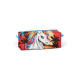 Yaygan Coral High Tek Gözlü Unicorn Desenli Kalem Çantası - Kız Çocuk