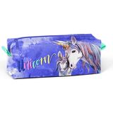 Yaygan Coral High Tek Gözlü Unicorn Desenli Kalem Çantası Kız - Renkli