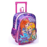 Yaygan Winx Club Çekçek Tekerlekli Okul Çantası - Pembe - Kız Çocuk