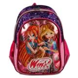 Yaygan Winx Club Pembe Mor Kız Çocuk Okul Çantası