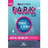 Yayın Denizi TYT Sosyal Bilimler Fark Tekrar Ettiren 14x25 Denemesi