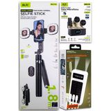 Yayıncı Seti: Blic Blt-51 Takip Özellikli 1.8M Gimbal Tripod + Blic Bwc-03 Dijital Ekranlı Çiftli Kablosuz Yaka Mikrofonu Lightning Port + Acl Pw-61 30000Mah Solar Powerbank
