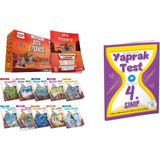 Yayınevi 4. Sınıf Asya Efsanesi 10'lu Hikaye Seti + 5renk Yayınları Tüm Dersler Yaprak Test