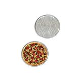 Yayke 2'li Çelik Lüx Delikli Pizza Tepsisi 24 cm - 2 Adet