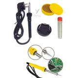 Yayke 40 Watt Profesyonel Lehim Kalem Havya Lüx Set Lehim Teli +lehim Pastası +mini Sehpa