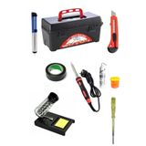 Yayke 60 Watt Lehim Havya Kalem Makinesi Seti (Takım Çantası Hediyeli)