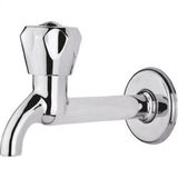Yayke Topaç Krom Uzun Musluk Bahçe Lavabo Musluğu Pirinç Gövde
