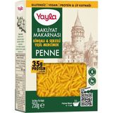 Yayla 250 G Glutensiz Kinoalı ve Sebzeli Yeşil Mercimek Penne Bakliyat Makarnası Vegan Protein Kaynağı